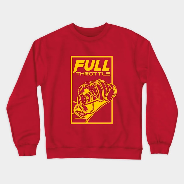 Max Wrist - Full Throttle Crewneck Sweatshirt by Carlito